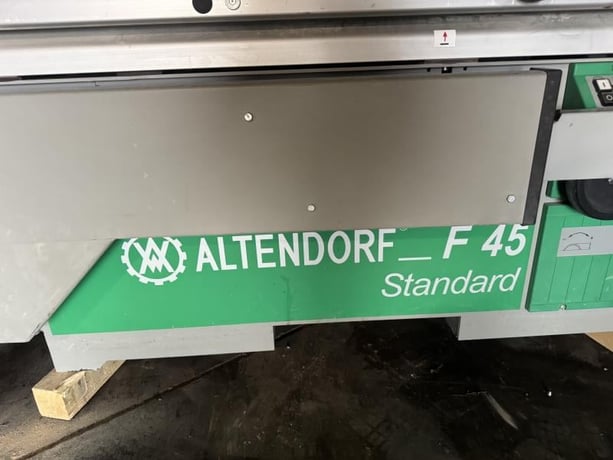 Altendorf #F-45, Sliding Table Saw, 130" Cutting Length, 16" Main Blade Capacity, 4-7/8" Cut Depth, 51" Rip - Image 6