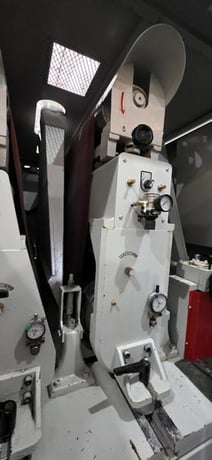43" Cantek #PR-1100-NDA, 3-Head Planer/Sander, 7" Helical Head 30 HP, 10" Steel Roll 30 HP, Combo Head 25 HP - Image 5