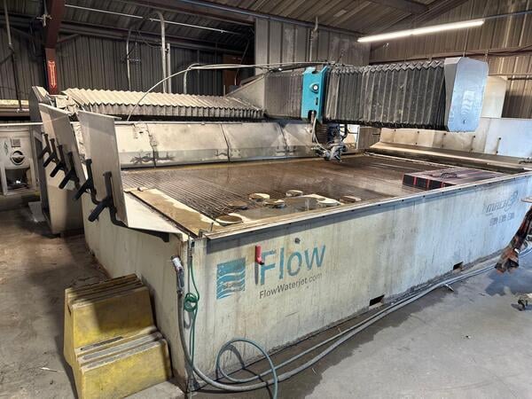 Flow #Mach-3-4020B, Waterjet Cutting System, 87,000 PSI, 6.5' x 13' table, 5-Axis, 2012 - Image 5