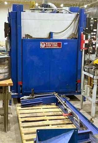48" width x 48" H x 48" L Wisconsin #EWN-44-4E, Electric Batch Oven, 2014 - Image 1