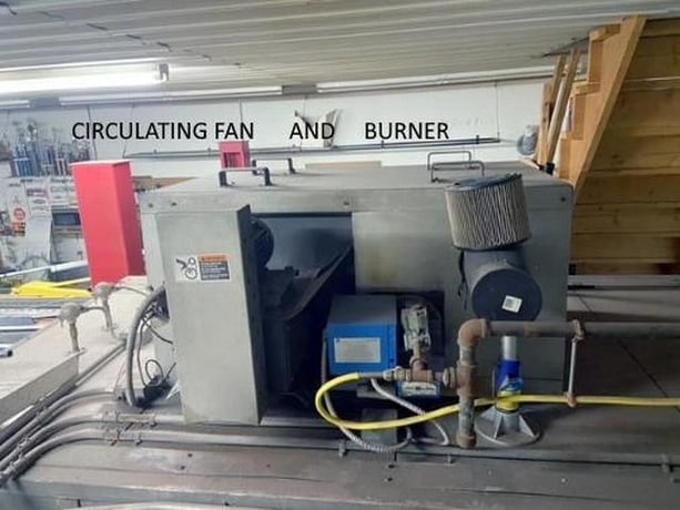 60" width x 72" H x 120" L Knox #5610.5, Batch Oven - Image 5