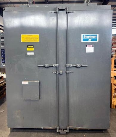 60" width x 72" H x 36" ' L Steelman #5636" BA-C, Burn Off Oven - Image 1