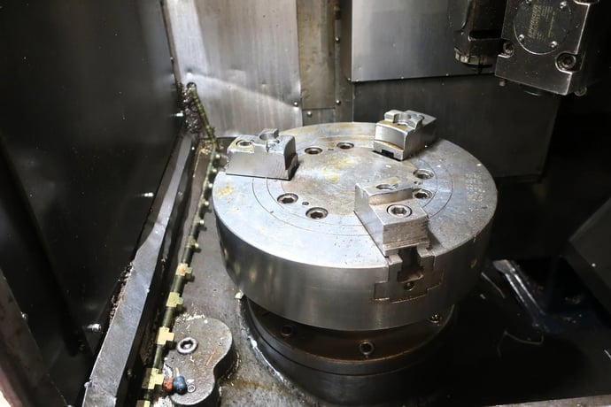 Daewoo Doosan #PUMA-V400M, CNC vertical lathe, 18" chuck, 3000 RPM, 22 KW, 12-station turret, live tooling - Image 5