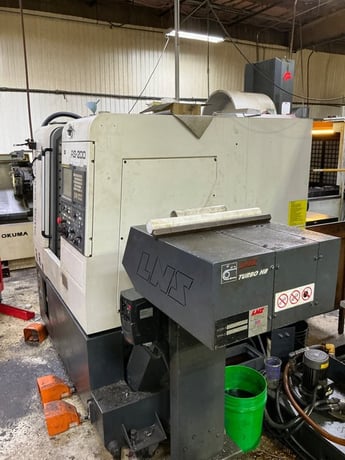 Nakamura Tome #AS-200, CNC lathe, 13.38" turning diameter, 8" chuck, 20 HP, 4500 RPM, 12-station turret - Image 3