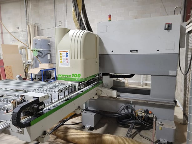 Biesse #SKIPPER-100, CNC Machining Center, Throughfeed Double-Sided, 118" X, 39" Y, 394 FPM X, 295 FPM Y, 4.8 - Image 3