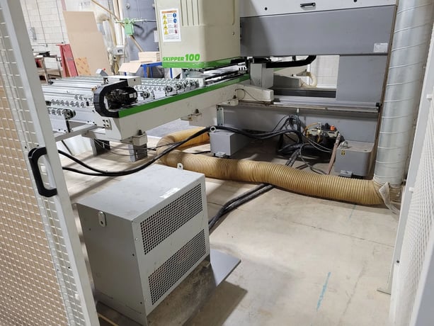 Biesse #SKIPPER-100, CNC Machining Center, Throughfeed Double-Sided, 118" X, 39" Y, 394 FPM X, 295 FPM Y, 4.8 - Image 4