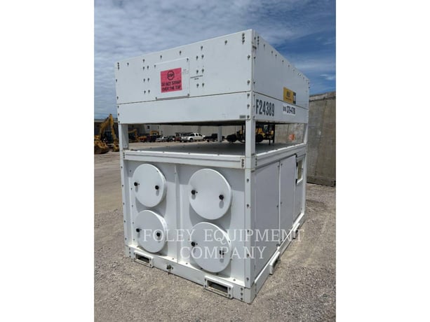 30 Ton, Ohio Cat Manufacturing #AC30T, air cooled chiller, 480 V., 10000 cfm, 2016 - Image 4