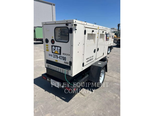 48 KW Caterpillar #XQ60KVA, portable diesel generator, 480 Volts, 3 phase, Tier 4F, trailer mtd, 2020 - Image 4