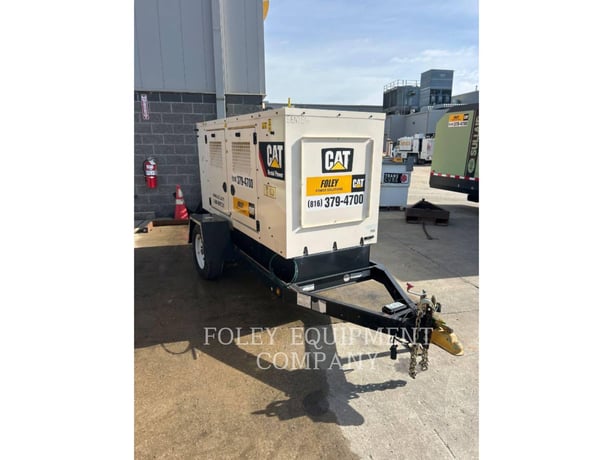 48 KW Caterpillar #XQ60KVA, portable diesel generator, 480 Volts, 3 phase, Tier 4F, trailer mtd, 2020 (2 - Image 5