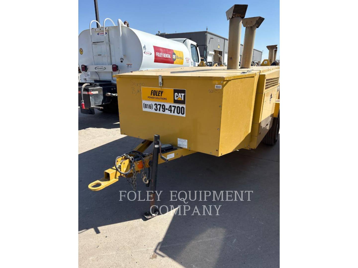 1000000 BTU, 3200 CFM, Allmand #HEATD1MIQ, portable diesel heater, 175 gallon fuel tank, CAT C1.5 engine - Image 1