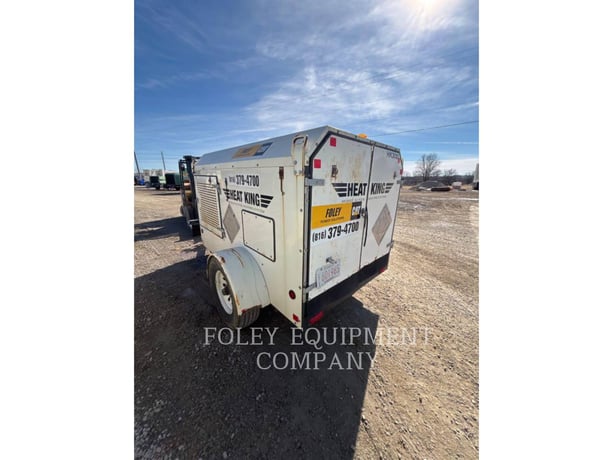 273000 BTU, Miscellaneous Mfgrs #HEATHK300D, portable diesel ground thaw heater, 2800 ft hose, trailer - Image 2