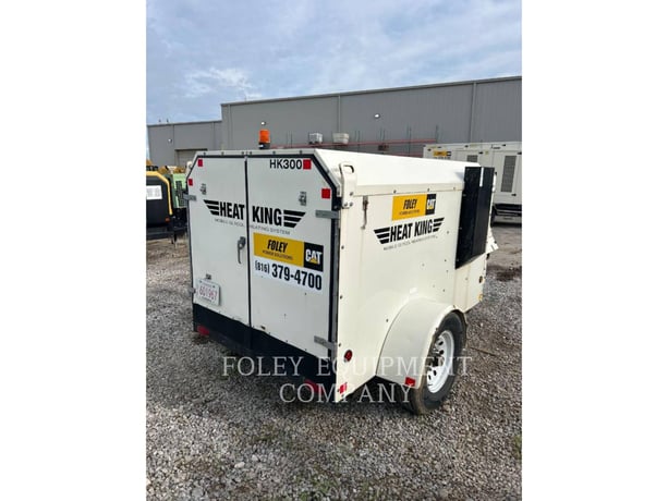 273000 BTU, Miscellaneous Mfgrs #HEATHK300D, portable diesel ground thaw heater, 2800 ft hose, trailer - Image 4