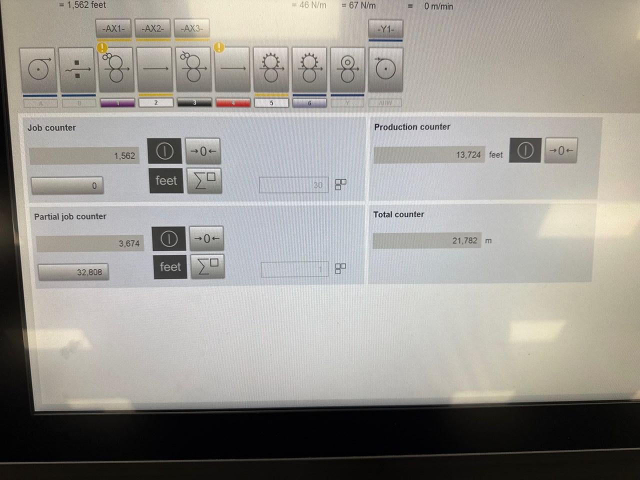 17.5" Gallus #Labelmaster 440, flexo press, 4 color, UV & hot air drying, 656 FPM, 2022 - Image 9