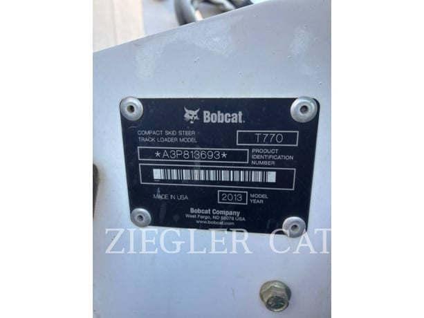 Bobcat T770, 3257 hours, S/N: A3P813693, 2013 - Image 6