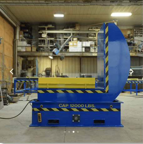 30,000 lb. Coilquip #MU30000V80, mechanical coil upender, 80" outside dimension, 60" x 68" deck, 3 HP - Image 3