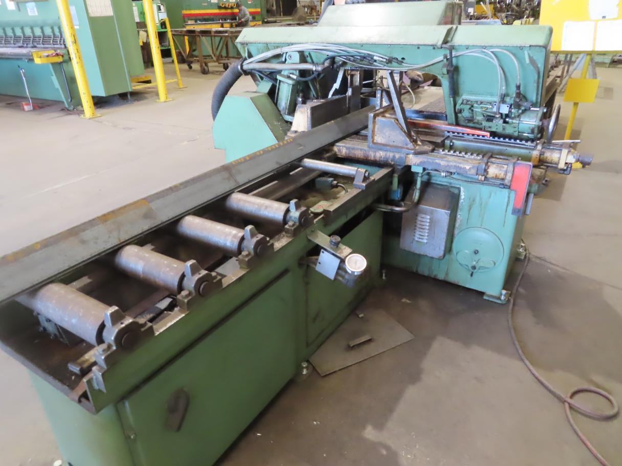 12-3/4" x 13" DoAll #C-1213A, Automatic Horizontal Band Saw, 1.5" Blade, 60-350 FPM, 5 HP, 460V, 3 Ph., 1989 - Image 3