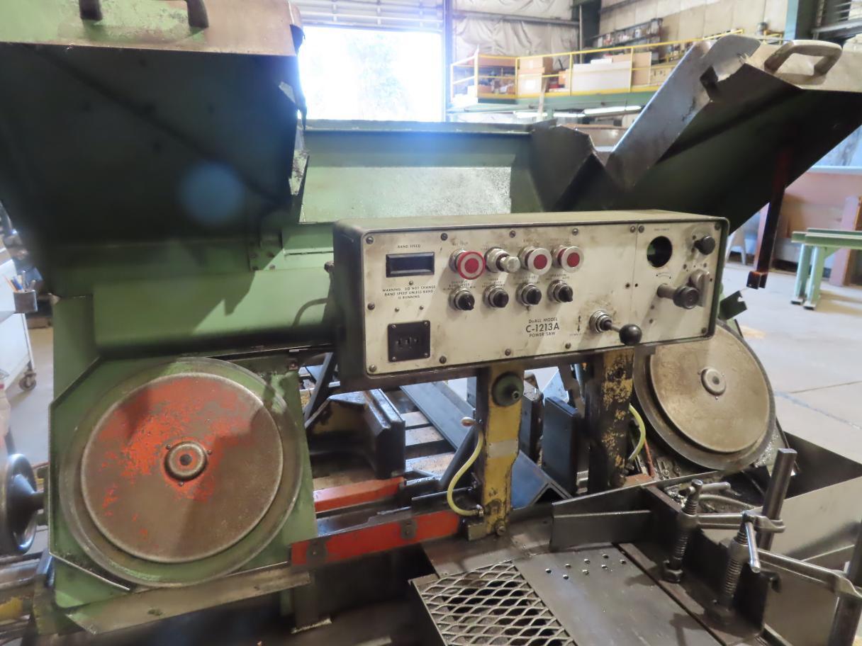 12-3/4" x 13" DoAll #C-1213A, Automatic Horizontal Band Saw, 1.5" Blade, 60-350 FPM, 5 HP, 460V, 3 Ph., 1989 - Image 9