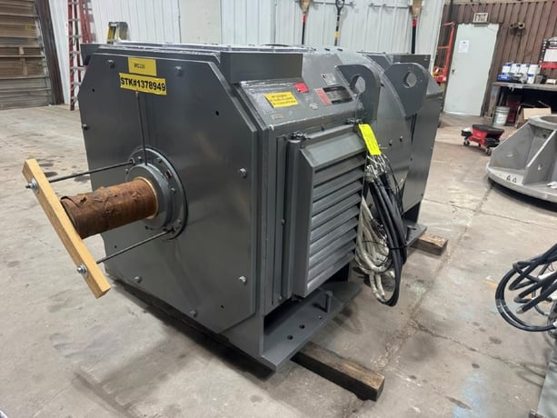 1250 HP 850/1000 RPM General Electric, Frame CD6885, Shunt, TEWAC, 500 VA, 240/120 VF, Ready to go - Image 5