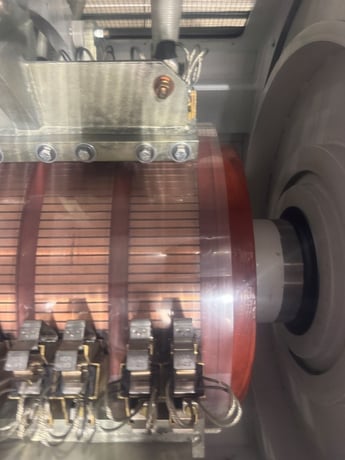 1250 HP 850/1000 RPM General Electric, Frame CD6885, Shunt, SPFG-SV, 500 VA, 240/120 VF, Ready to go - Image 5