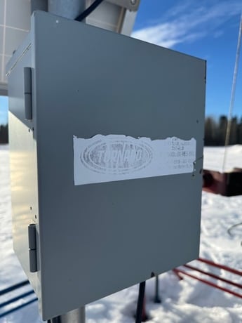 4" x 40' Tornado Self Supported Flare Stack, 4" 150 RF Inlet, Integral 24" x 10' KO, 2006 - Image 6
