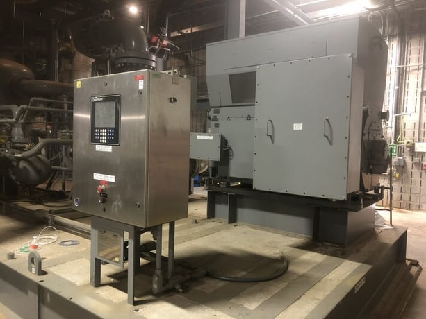 4,500 HP Frick #TDSH408S, Screw Compressor Package, LNG/High Stage, Teco Westinghouse Driver, 4,160 V., 700 - Image 4