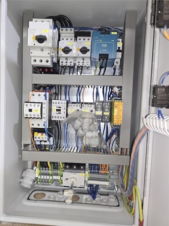 30 HP Granulator/Blower Starter Control Panel, 5 HP Blower, 460/3/60, Nema 4, New In 2020 - Image 5