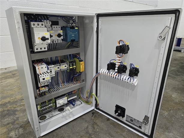 30 HP Granulator/Blower Starter Control Panel, 5 HP Blower, 460/3/60, Nema 4, New In 2020 - Image 8