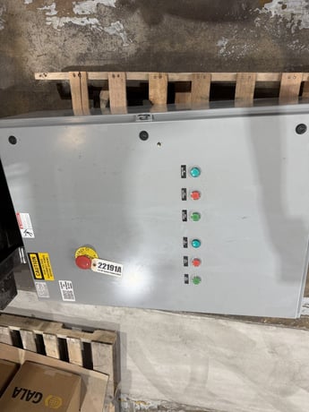 125 HP Starter Panel, Schneider LC1F185 Contactor, Start/Stop/E-Stop, 480V/125 HP, 575V/150 HP - Image 7