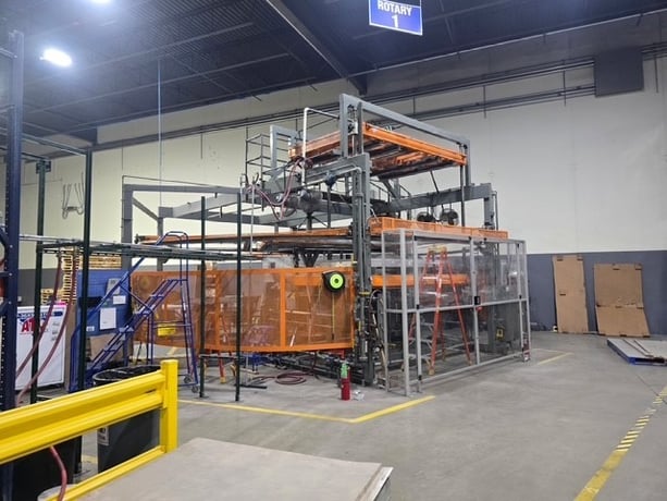 Maac, 3-Station Rotary Thermoforming Machine, 36" x 98", Currently Running, Release Nov 2026 - Image 4