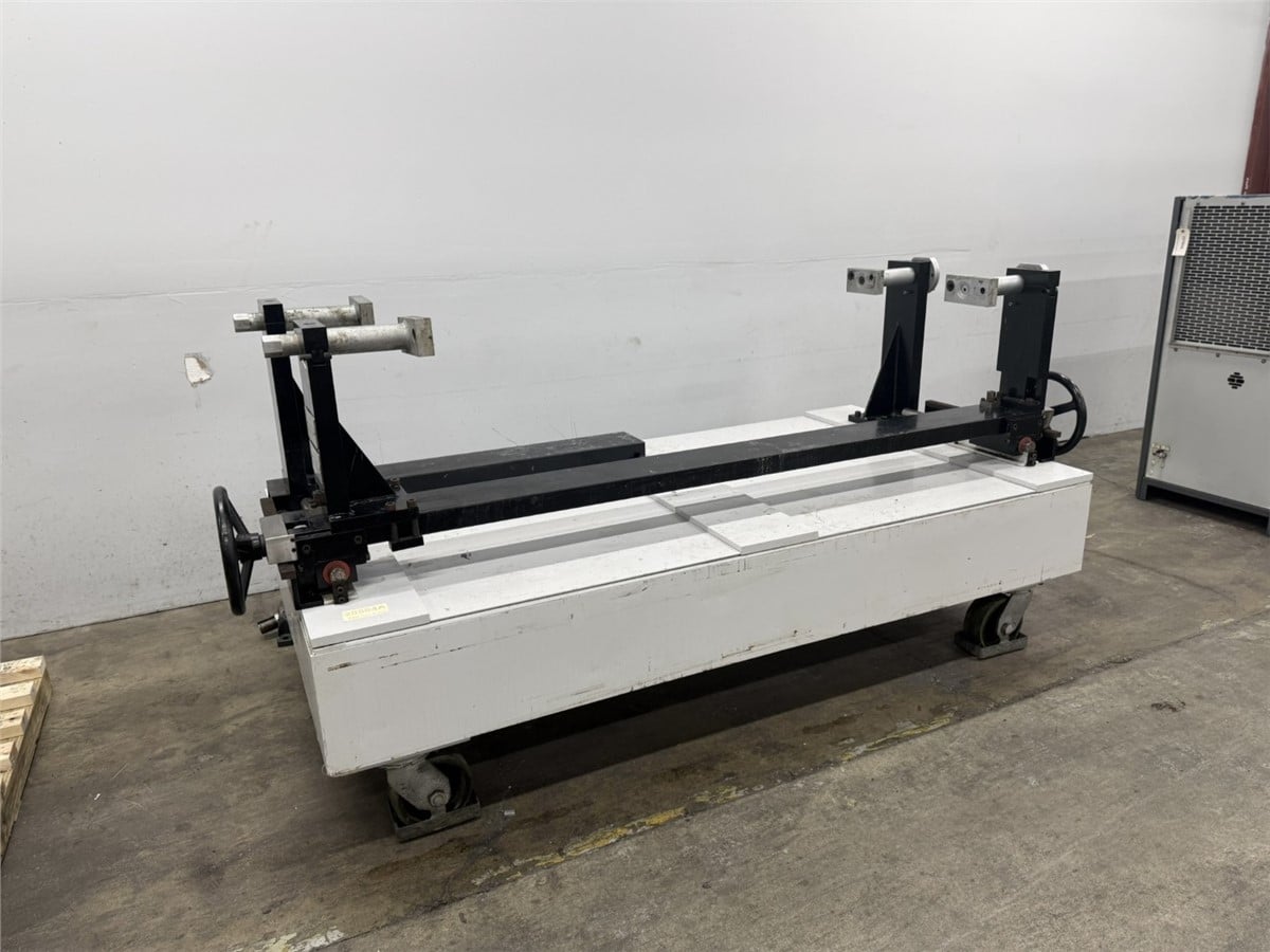 EDI, Die Cart, 72" Max Width Between Trunnions, Hand Operated Jack Screws for Splitting Die Halves - Image 1