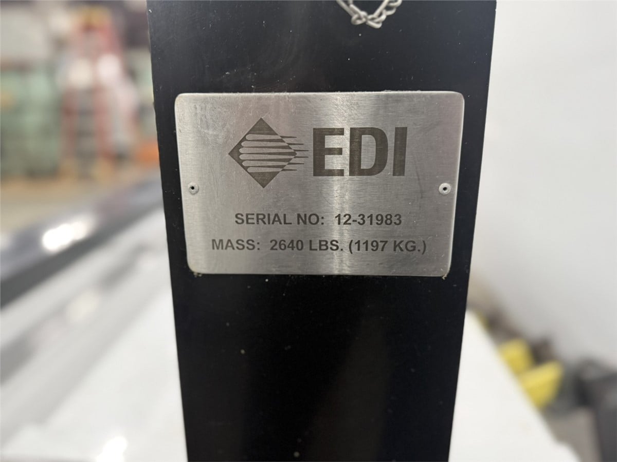 EDI, Die Cart, 72" Max Width Between Trunnions, Hand Operated Jack Screws for Splitting Die Halves - Image 4
