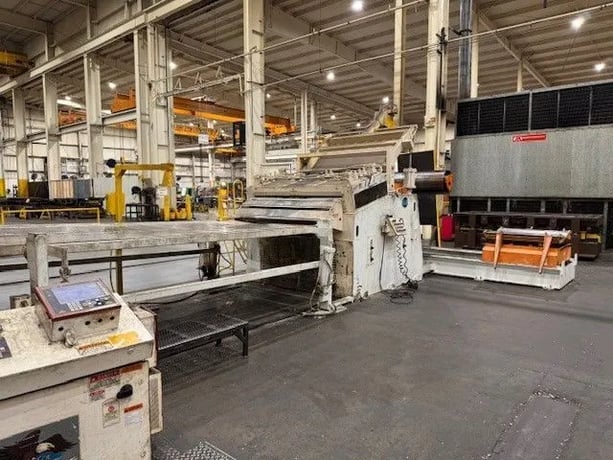 30,000 lb. Coe Press Equipment #CPRF-772 / CPPS-305-72 / CPR-PO-30072, Coil Feed Line, 72" Wide, .080" Thick - Image 2