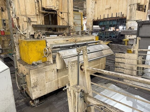 30,000 lb. Coe Press Equipment #CPR-PO-300-72 / CPPS-PO-500-72 / CPRF-872, complete servo feed line, 72" wide - Image 3