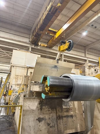30,000 lb. Coe Press Equipment #CPR-PO-300-72 / CPPS-PO-500-72 / CPRF-872, complete servo feed line, 72" wide - Image 9