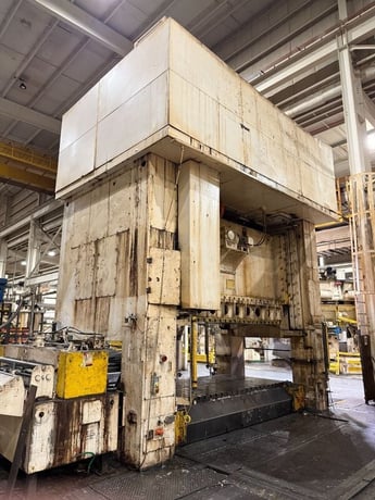 600 Ton, CCI #SE4-600-144-72, Straight Side Press, 144" x 72" bed, 14" stroke, 20-40 SPM, 1989 - Image 5