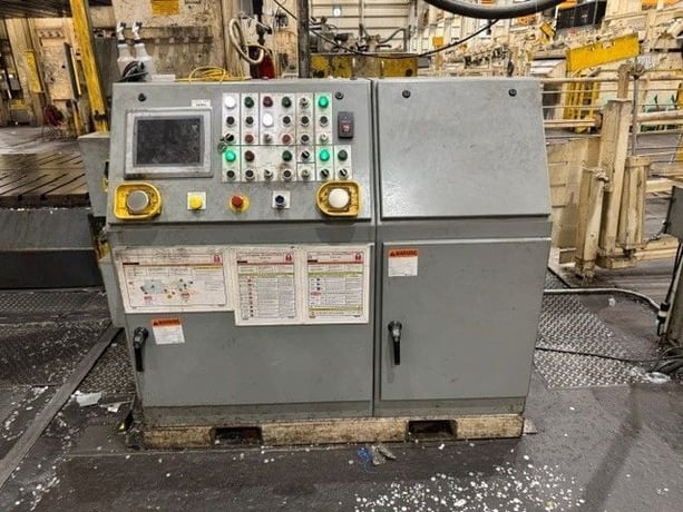 600 Ton, CCI #SE4-600-144-72, Straight Side Press, 144" x 72" bed, 14" stroke, 20-40 SPM, 1989 - Image 8