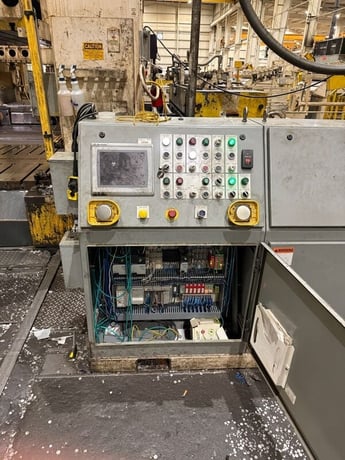 600 Ton, CCI #SE4-600-144-72, Straight Side Press, 144" x 72" bed, 14" stroke, 20-40 SPM, 1989 - Image 10