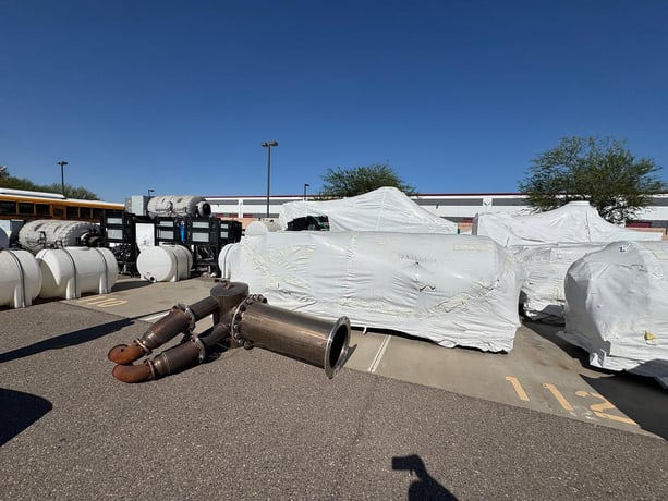1000 KW Cummins #1000DQFAH, diesel generator, open skid mounted, 277/480 Volts, Tier 4 Final, 2022 (8 - Image 8