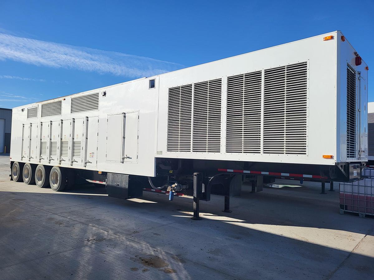 2600 KW Caterpillar #G3520, Natural gas generator set, continuous duty, trailer mounted, 13800 Volts (10 - Image 3