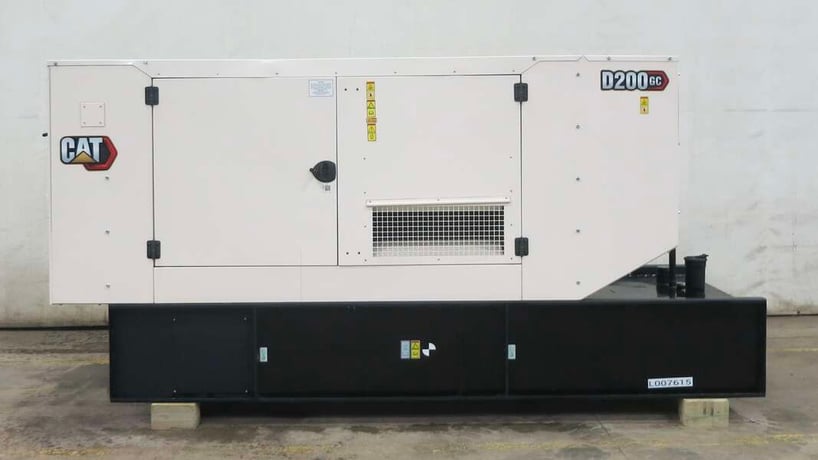 200 KW Caterpillar #C7.1, diesel generator set, 277/480V., 3-phase, 272 HP @ 1800 RPM, CAT C7.1 engine, EPA - Image 1