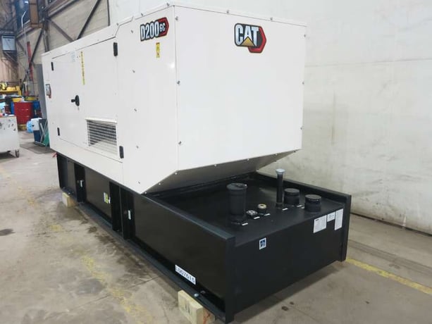 200 KW Caterpillar #C7.1, diesel generator set, 277/480V., 3-phase, 272 HP @ 1800 RPM, CAT C7.1 engine, EPA - Image 3
