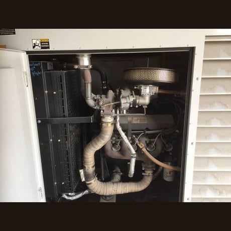 100 KW Elliott Power Systems #100RN, dual fuel generator set, standby, portable/skid, GM 7.4L turbocharged - Image 9