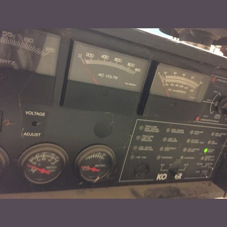 100 KW Kohler #100RZ, natural gas generator set, standby, open skid, 1800 RPM, 347/600 Volts, 120 Amps, 60 - Image 8