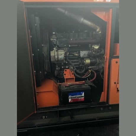 36 KW Multiquip Power WhisperWatt #DCA-45SSIUII, portable rental diesel generator, trailer mtd, 1,649 hours - Image 5