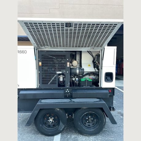 38 KW Generac-Magnum #MMG45IF4, portable diesel generator, prime, trailer mtd, 100 gal tank, 11,902 hours - Image 5