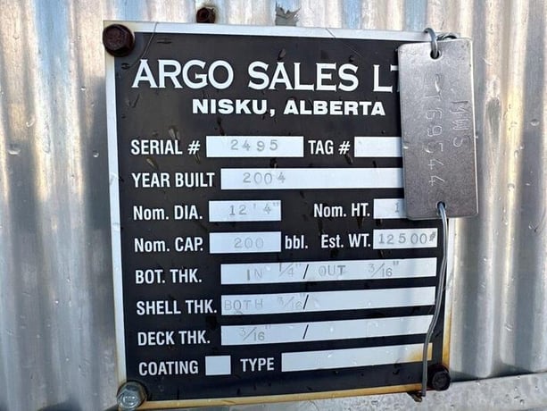 200 bbl Double Wall Storage Tank (2 available) - Image 8