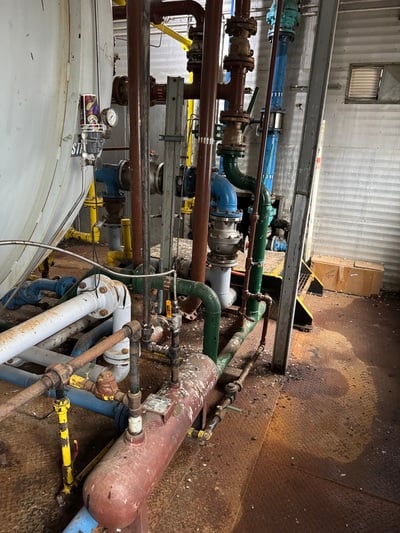 120" x 40' in plant Constructors, horizontal FWKO, 75 psi, 121&deg;F, 1991 - Image 5