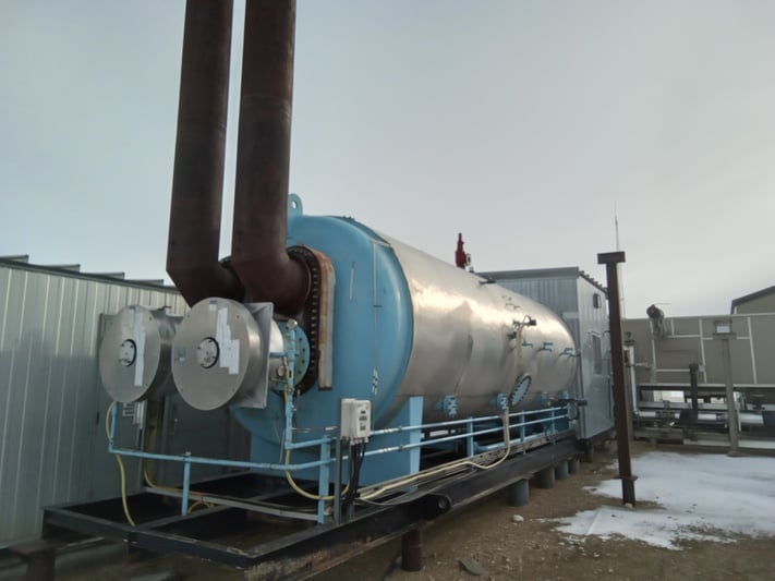 96" x 25' Horizontal Heater Treater, 50 psi - Image 1