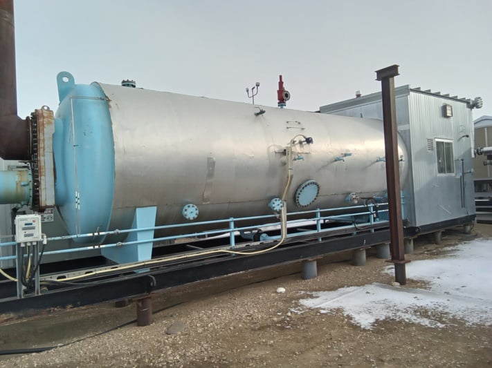 96" x 25' Horizontal Heater Treater, 50 psi - Image 6