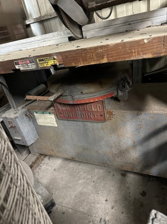 Northfield #X36AF, Uni-Point heavy duty radial arm saw, 5 HP - Image 3